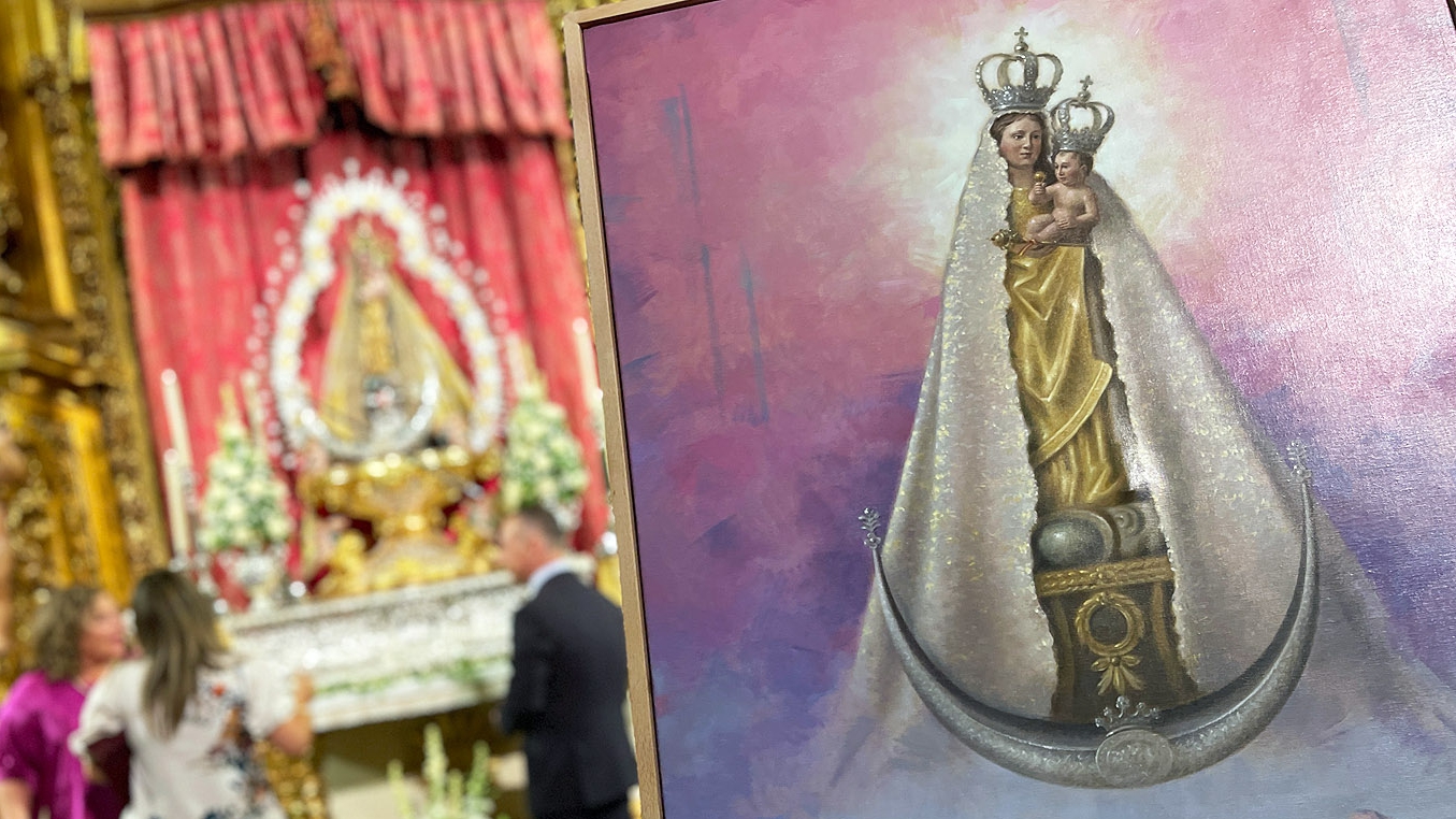 cartel de la Procesión Magna de Antequera en honor a la patrona mariana, Nuestra Señora de Los Remedios