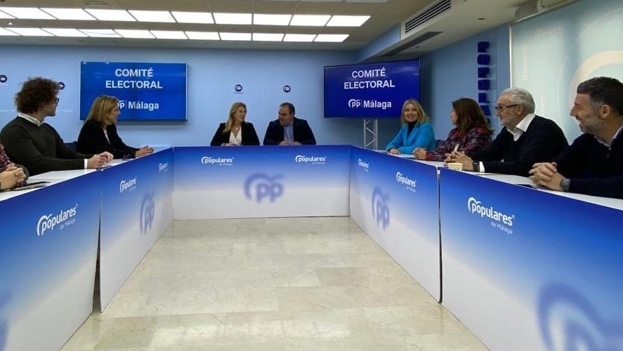 Comité Electoral del PP de Málaga (enero 2023)