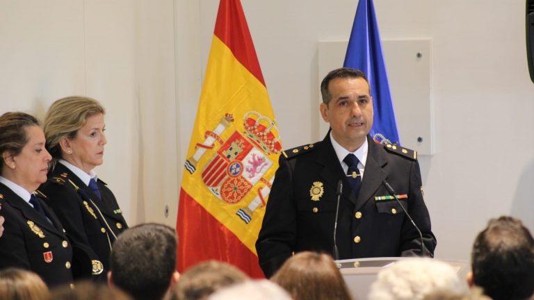 Marcos Romaris, jefe de la Policía Nacional en Antequera (enero 2023)
