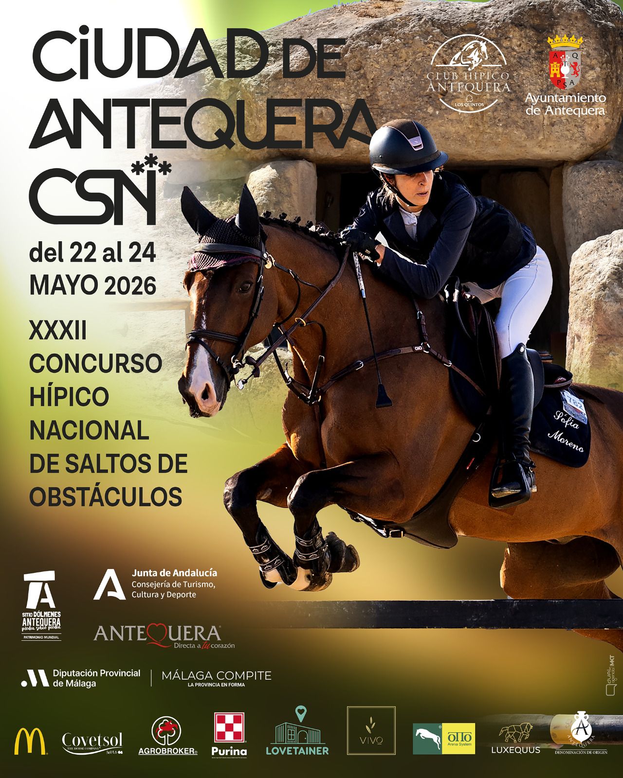 Cartel Concurso Nacional Hípica 2026