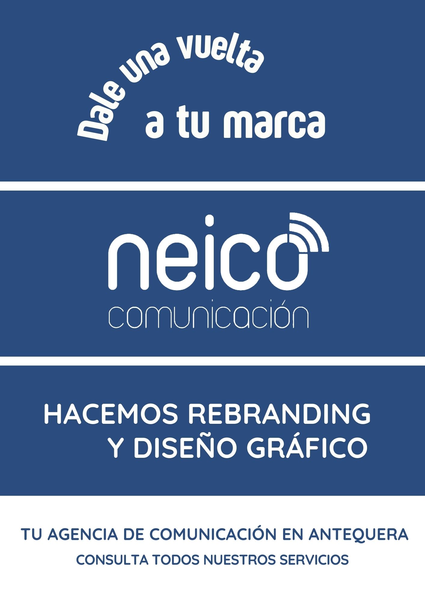 Publicidad Neico rebrandign