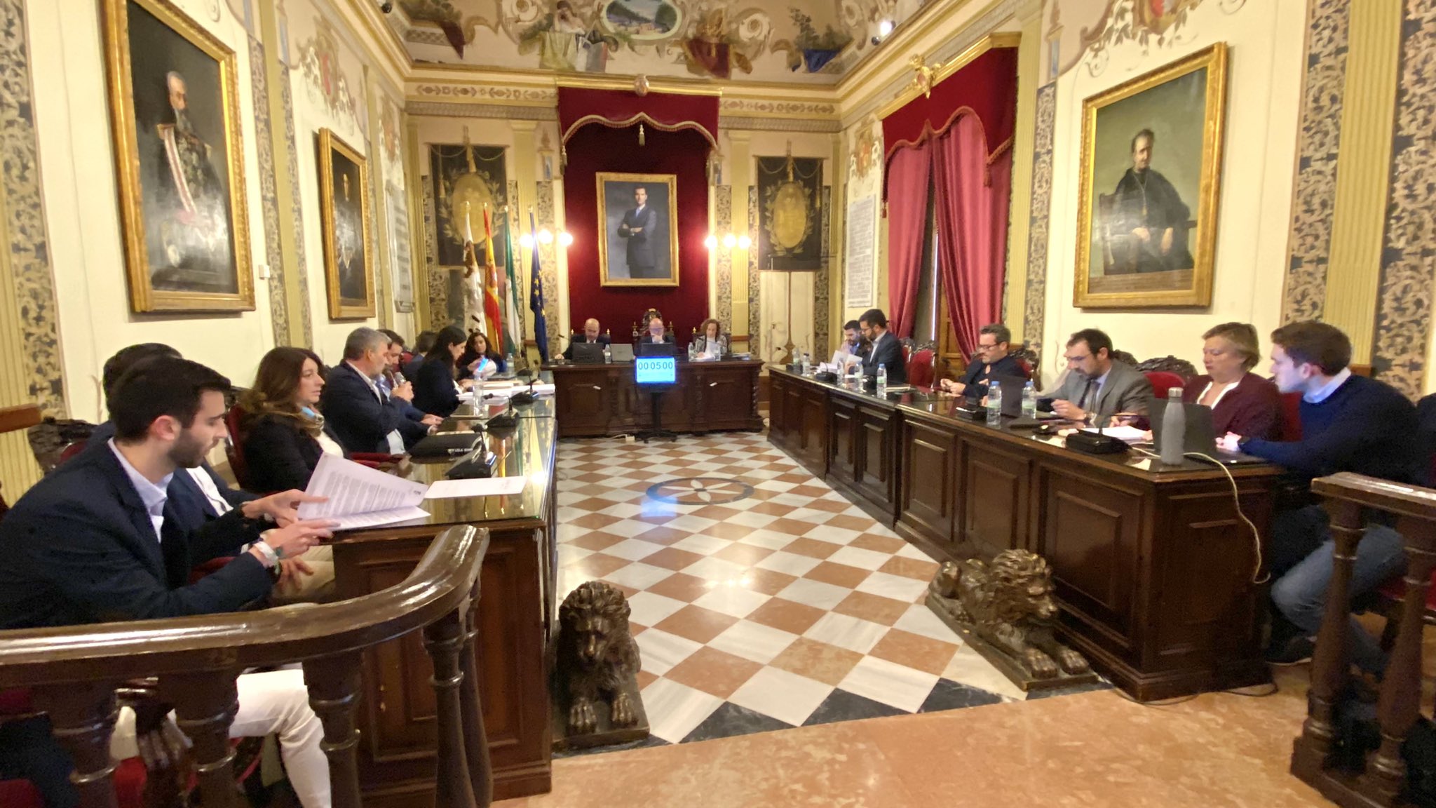Pleno del Ayuntamiento de Antequera (marzo 2023)