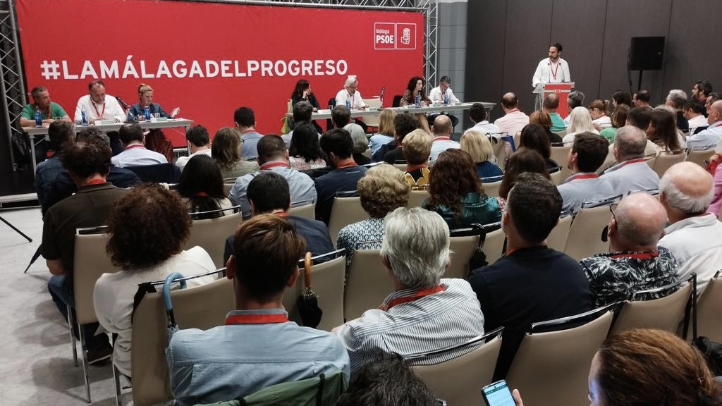 Intervención de Dani Pérez en la Comité Provincial del PSOE