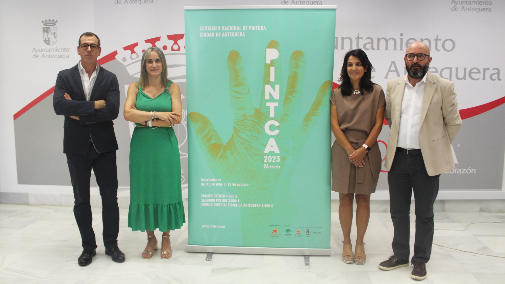 Presentación del XXVI Certamen Nacional de Pintura Ciudad de Antequera (julio 2023)