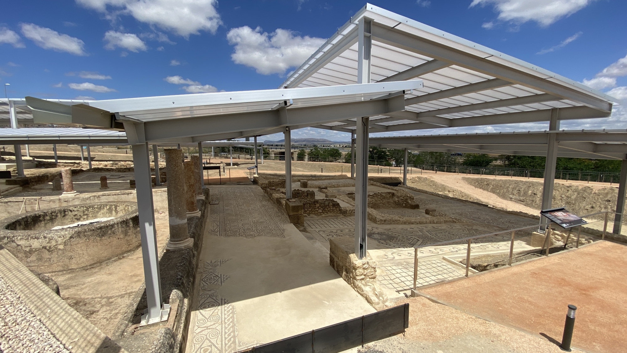Yacimiento arqueológico de la Villa Romana de la Estación de Antequera (junio 2023)