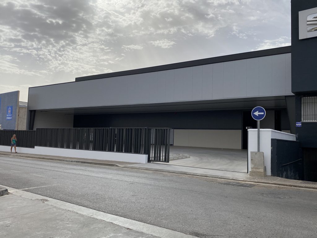 Futuras instalaciones de Cash Doblas en el Polígono Industrial de Antequera (agosto 2023)