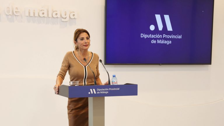 Ana Mata, portavoz del Grupo Popular de la Diputación de Málaga (octubre 2023)