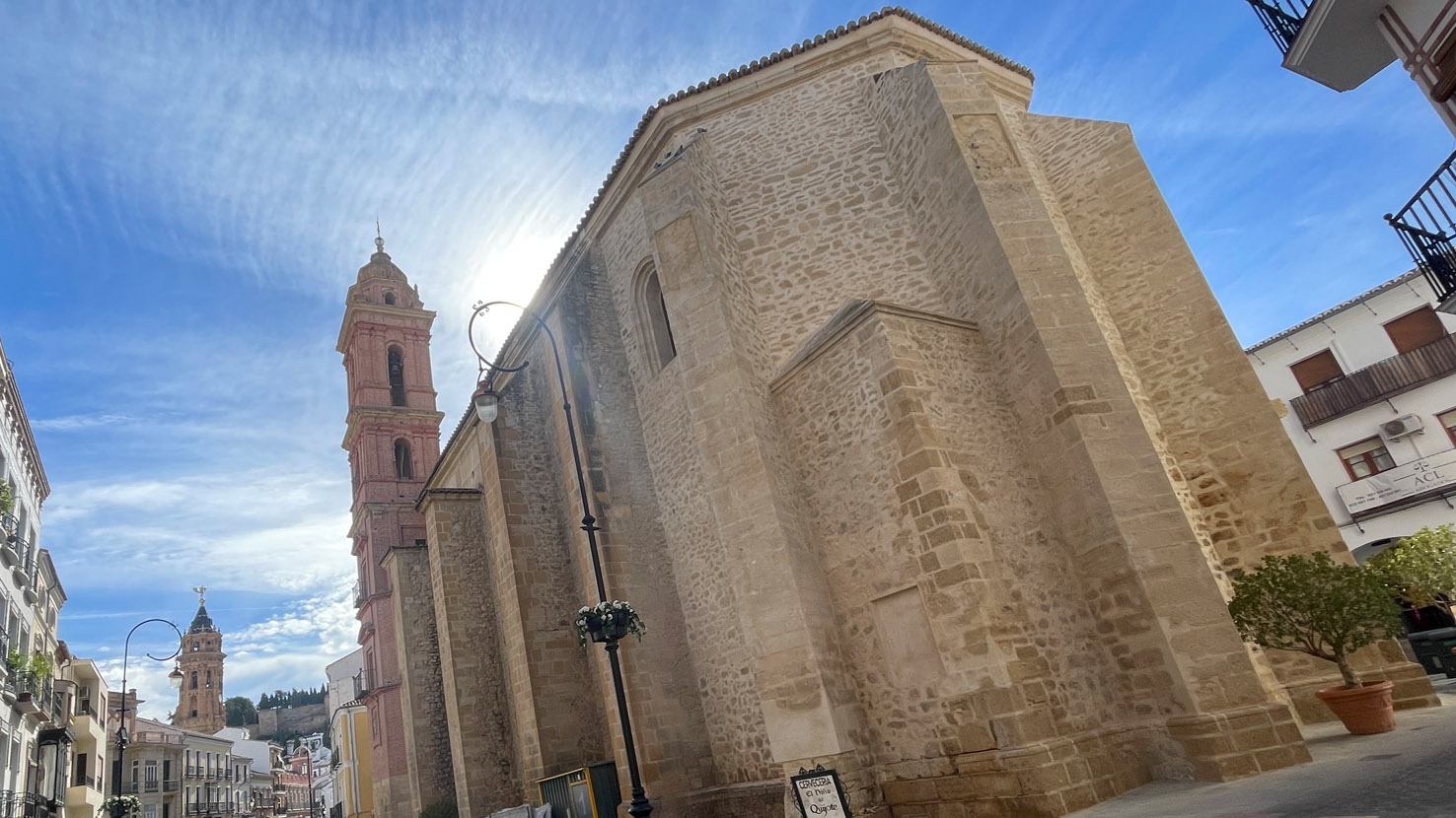 Ábside de la Iglesia de San Agustín de Antequera (noviembre 2023)
