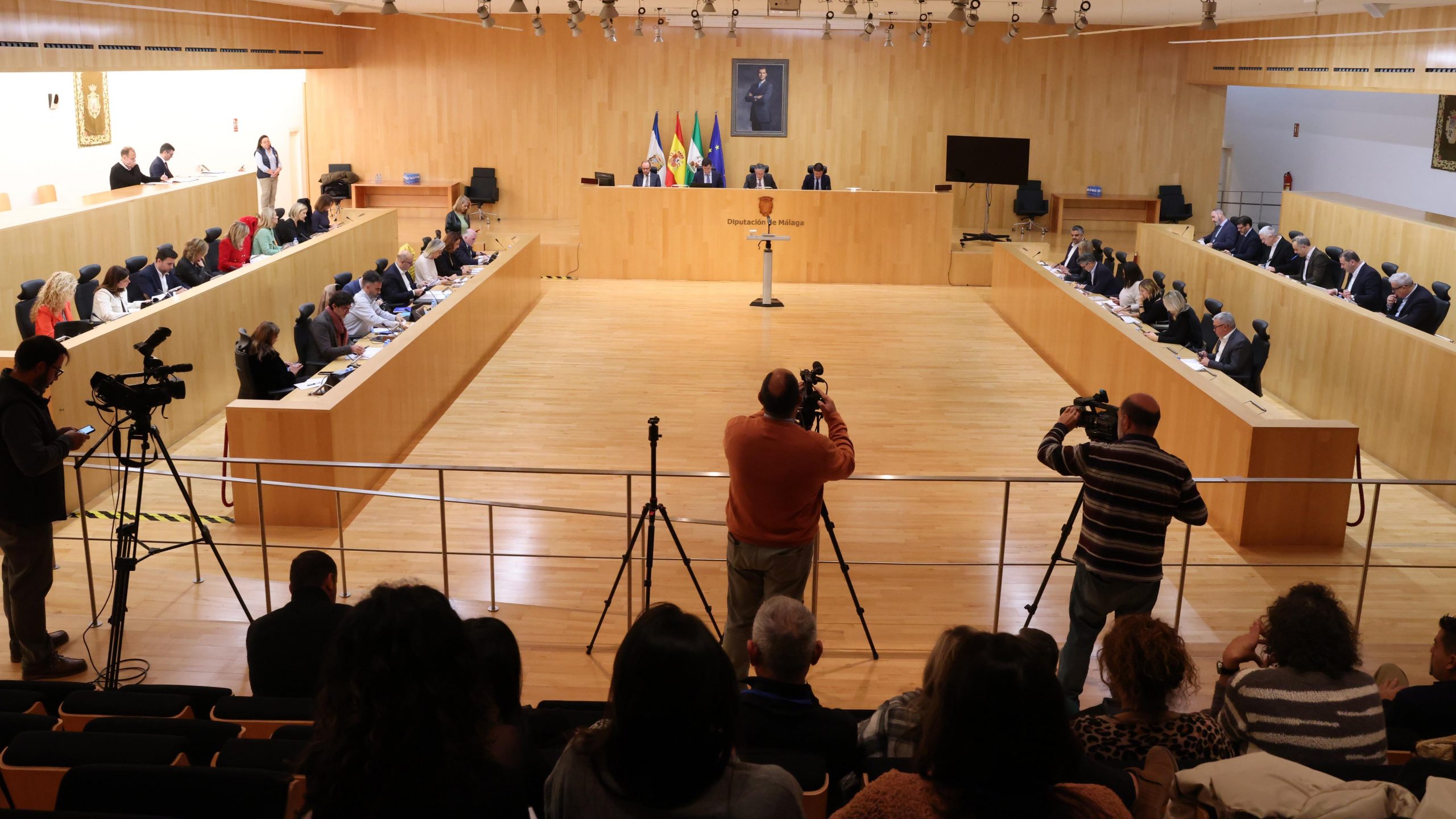Pleno de la Diputación de Málaga (diciembre 2023)