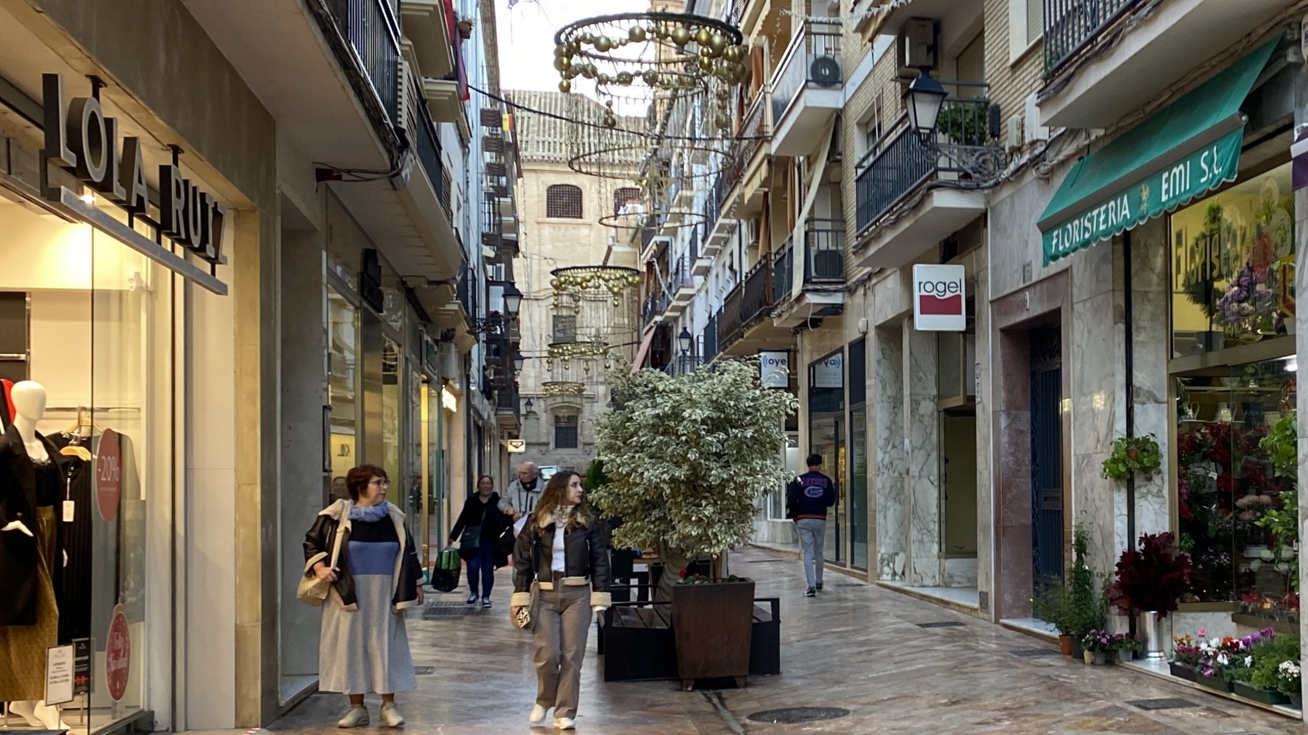 Comercios de la calle Duranes (diciembre 2023)