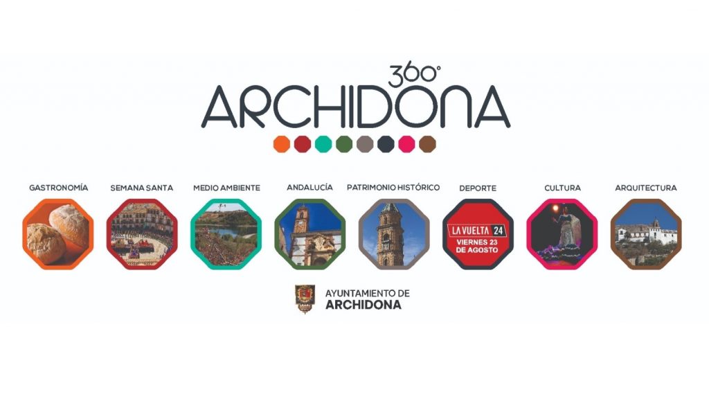 Identidad corporativa de la nueva campaña 'Archidona 360º'