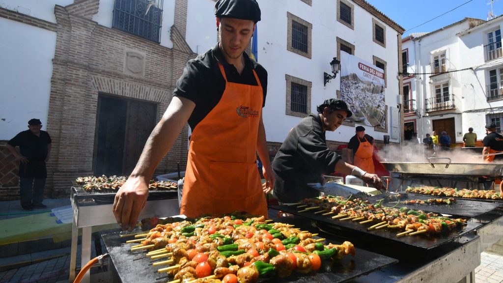 Celebración de la Feria del Pavo en Cañete La Real (1) (abril 2023)