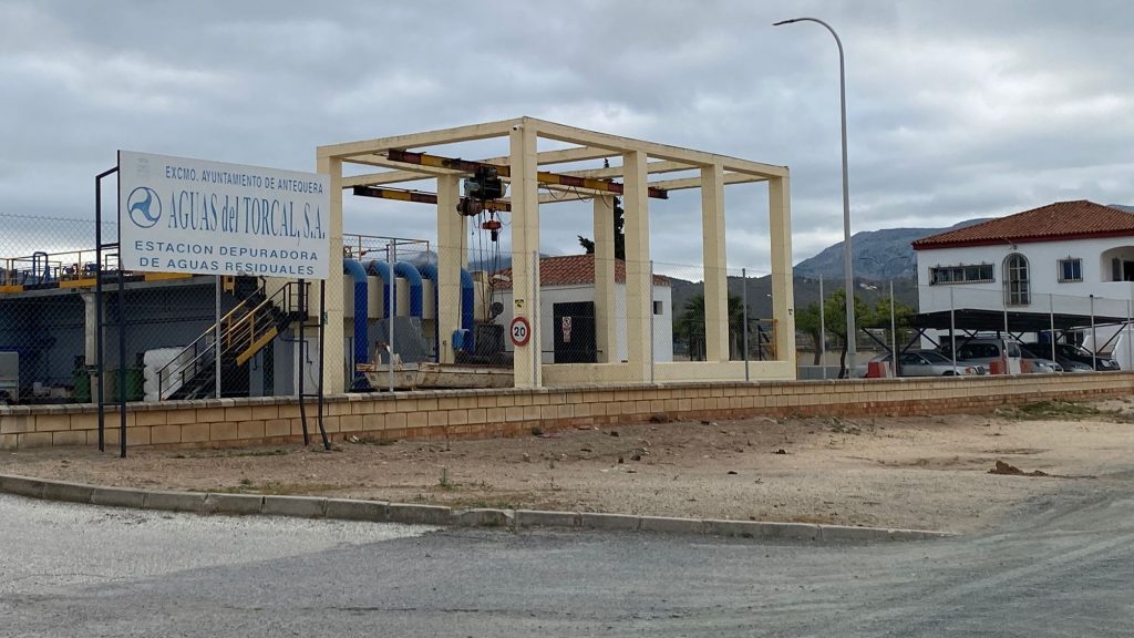 Estación Depuradora de Aguas Residuales de Antequera (mayo 2024)