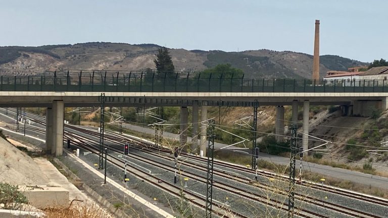 Línea ferroviaria entre Antequera y Granada (junio 2024)