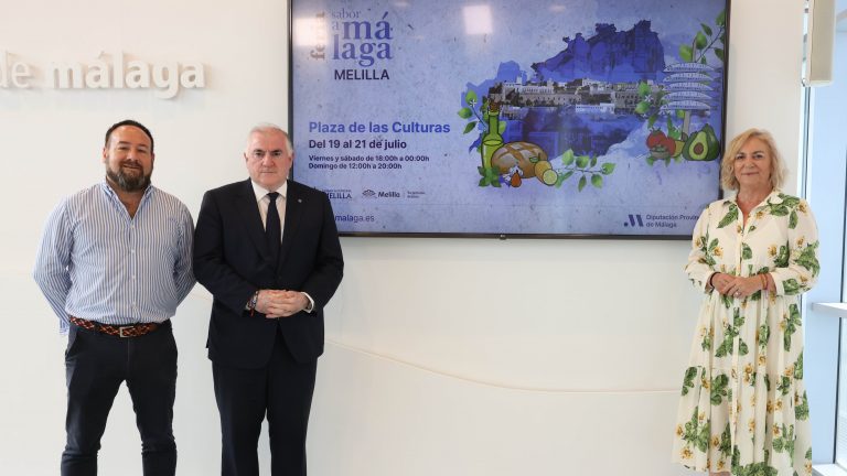 Presentación en la Diputación de Málaga de la Feria Sabor a Málaga en Melilla