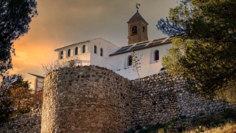 Muralla en la Sierra de Gracia de Archidona (diciembre 2024)