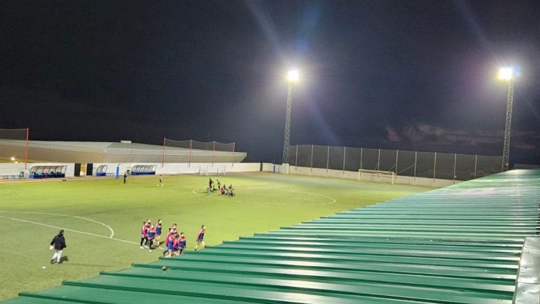 Campo de fútbol municipal de Villanueva de la Concepción (enero 2025)