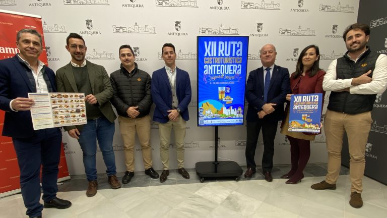 Presentación de la XII Ruta Gastroturística de Antequera (febrero 2025)