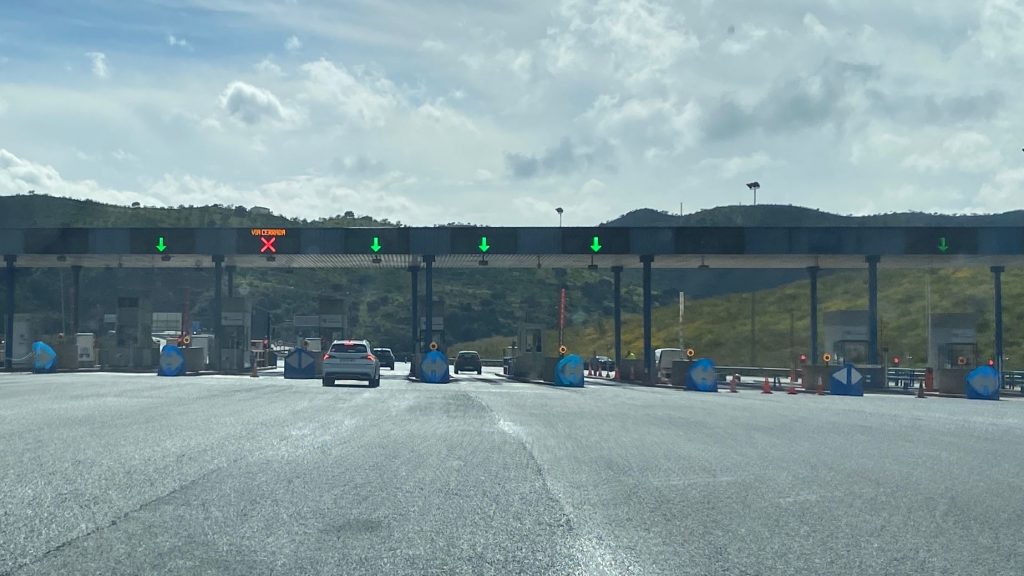 Peaje de la Autopista del Guadalmedina (marzo 2025)