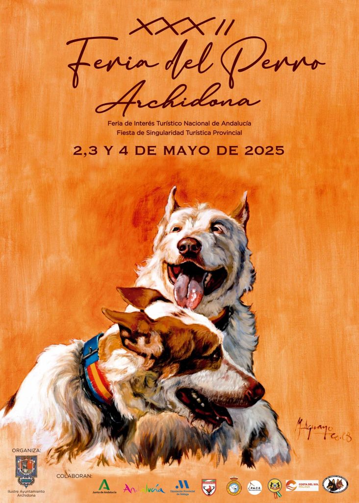 Cartel de la XXXII Feria del Perro de Archidona