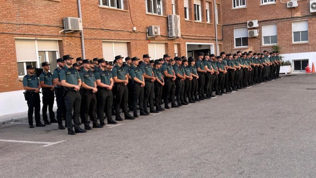 88 agentes refuerzan la Guardia Civil en Málaga este verano