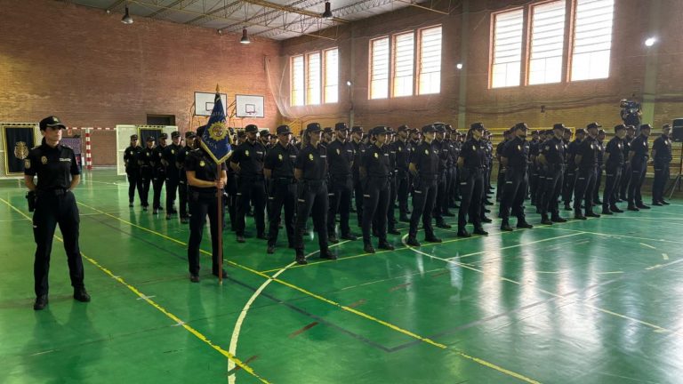Agentes de la Policía Nacional que se incorporan en prácticas con la Operación Verano 2025 del Plan Turismo Seguro (julio 2025)