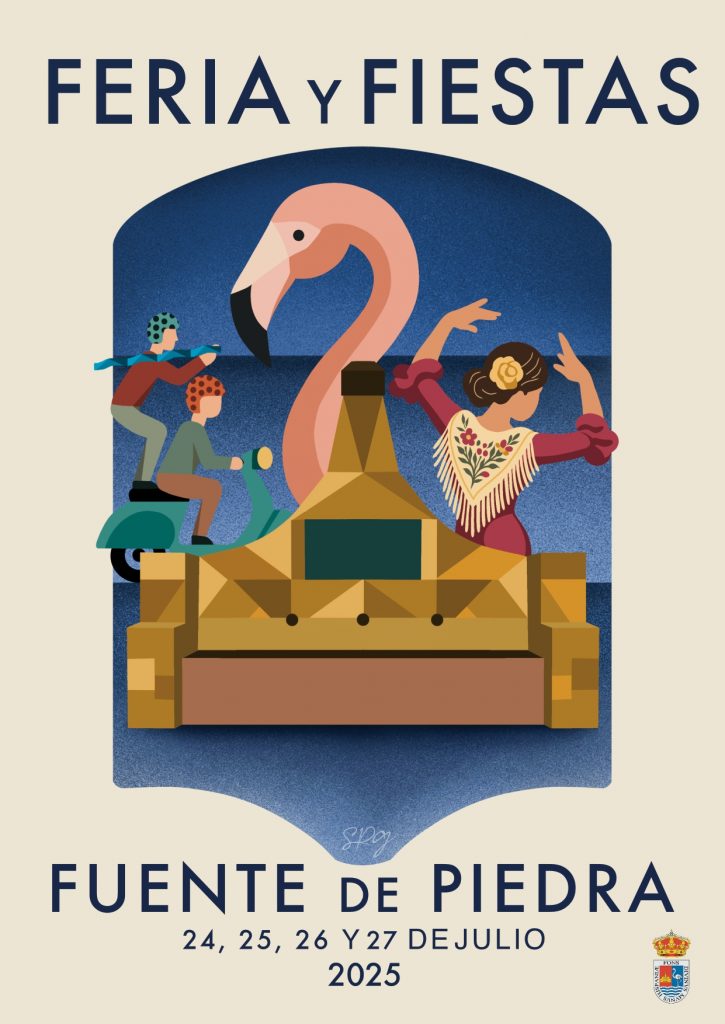 Cartel de la Feria de Julio 2025 de Fuente de Piedra