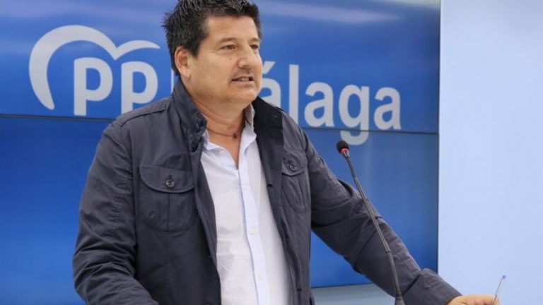 Francisco Oblaré, vicesecretario de Territorial del PP de Málaga, en la sede provincial del partido (septiembre 2024)