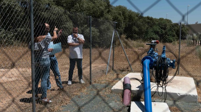 Sondeo municipal del pozo Moya II en Archidona (julio 2025)