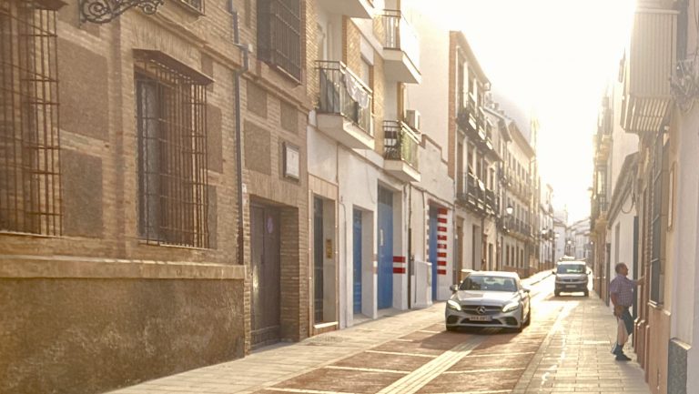Calle Pasillas de Antequera abierta al tráfico (agosto 2025)