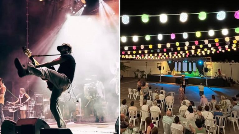 Concierto de Muchachito Bombo Infierno y Feria del Emigrante de Villanueva del Rosario