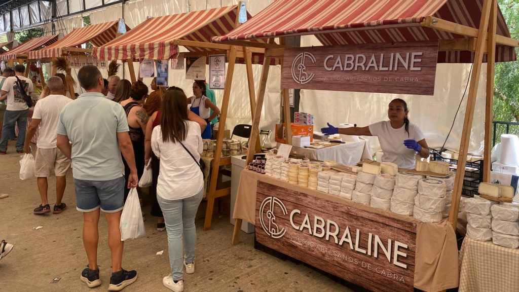 Mercado de la XXIII Feria del Queso Artesano de Teba (octubre 2024)