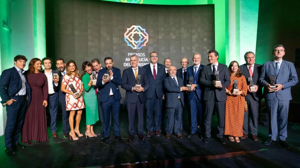 Galardonados de la gala Premios Andalucía de Turismo 2025