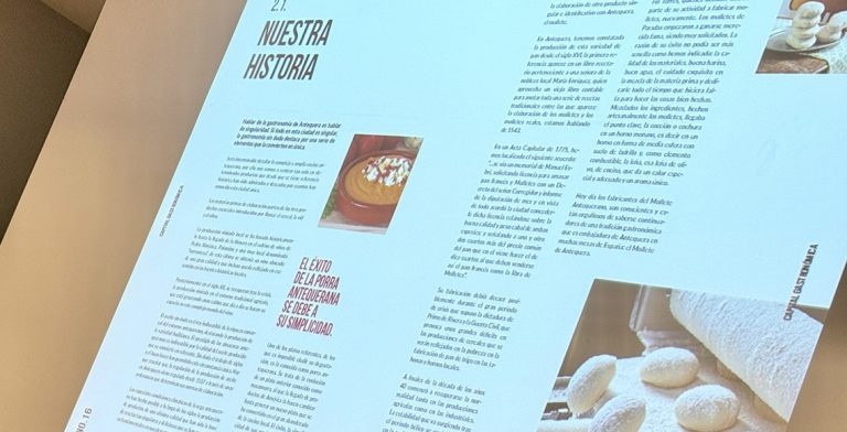 Presentación del dosier de la candidatura de Antequera para Capital Española de la Gastronomía 2026