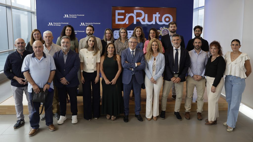 Presentación del proyecto EnRuta en la Diputación de Málaga (octubre 2025)