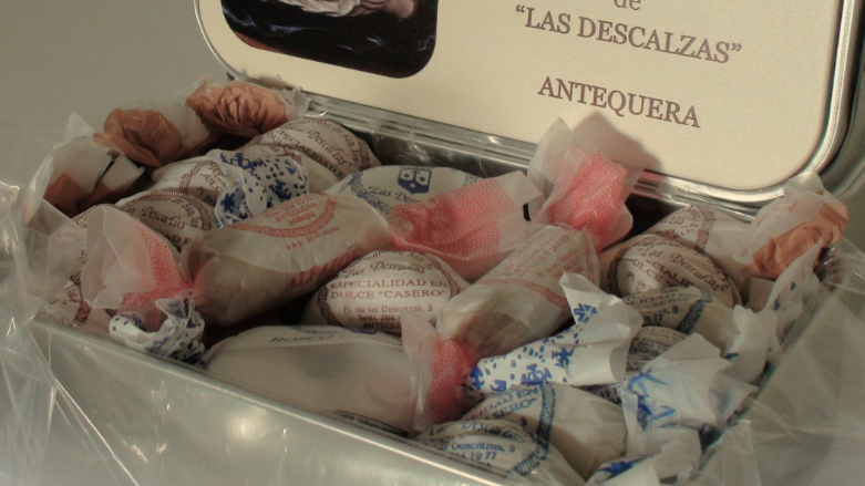 Dulces elaborados por las religiosas del Convento de San José de Antequera