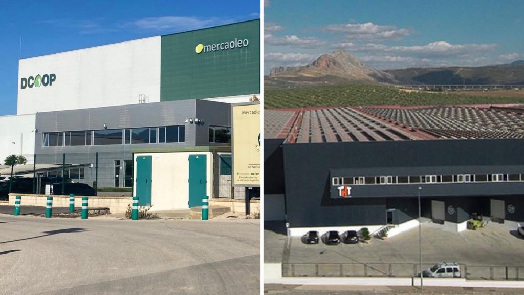 Instalaciones del Grupo Dcoop en Antequera y de Puertas THT en el Centro Logístico