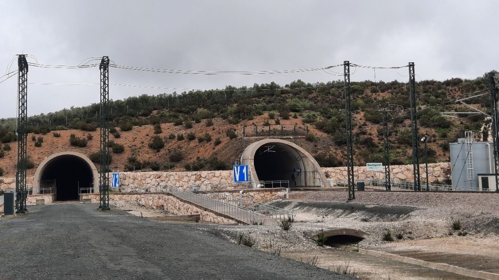 Túneles del tramo Archidona-Riofrío en la línea de alta velocidad Antequera-Granada