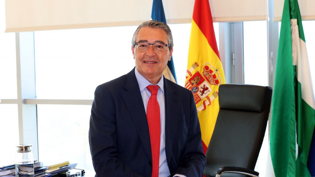 Francisco Salado, presidente de la Diputación de Málaga