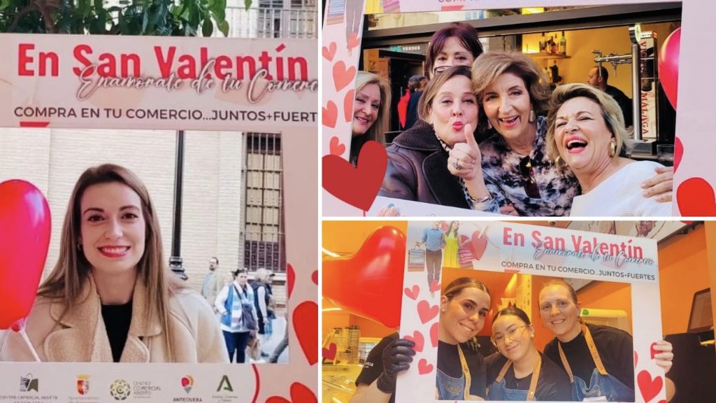 'Photocall' de la ACIA en la celebración de San Valentín 2025