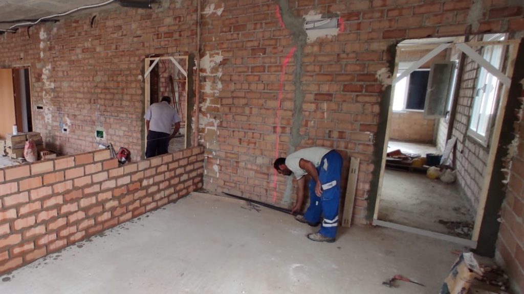 Obra del PFEA en Villanueva de Tapia de programas anteriores