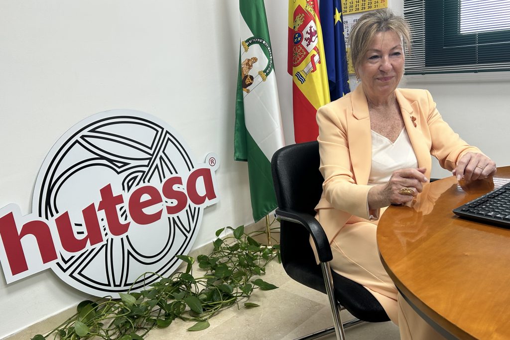 20260303 María Paz Hurtado, durante la entrevista