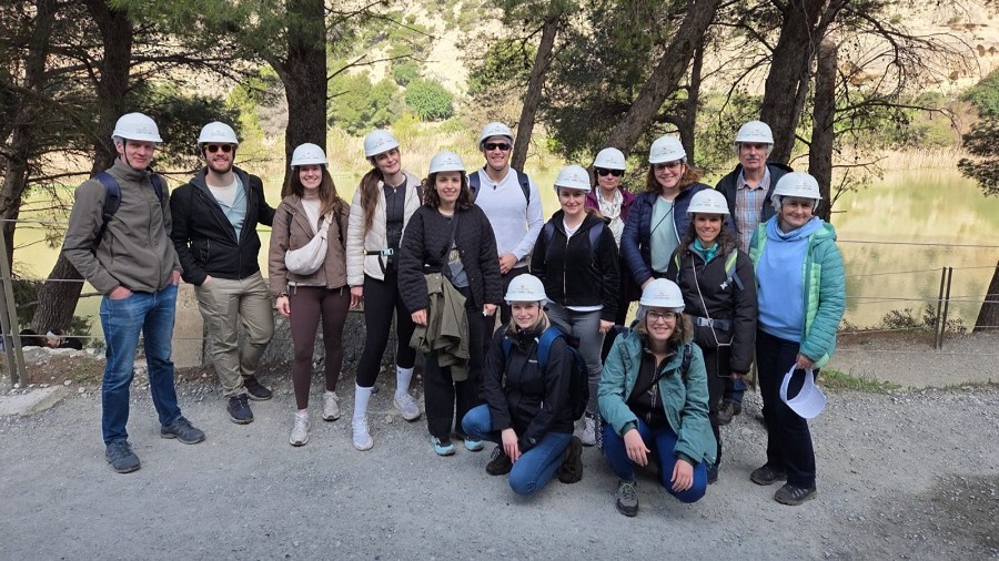 20260305 Participantes del viaje profesional en el Caminito del Rey