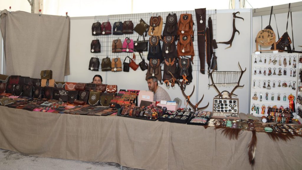 Expositor de la Monográfica del Podenco Andaluz y Maneto de Cuevas de San Marcos