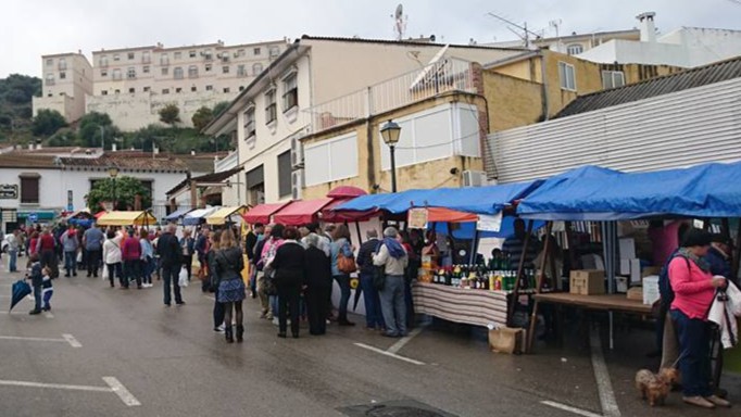 Mercado de las Jornadas Gastronómicas de Casabermeja