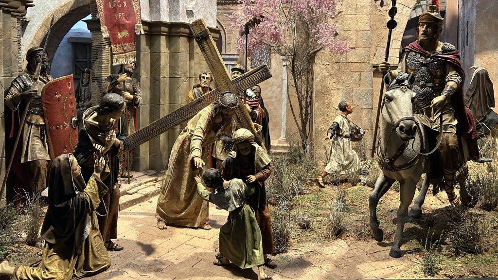 Obra ‘Jesús camino al Calvario’