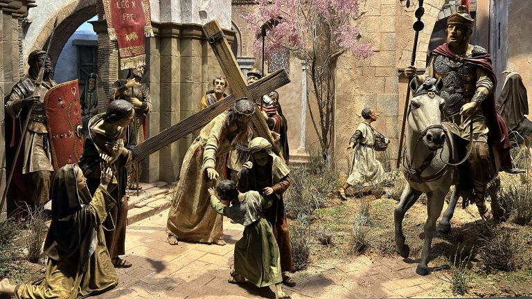 Obra ‘Jesús camino al Calvario’