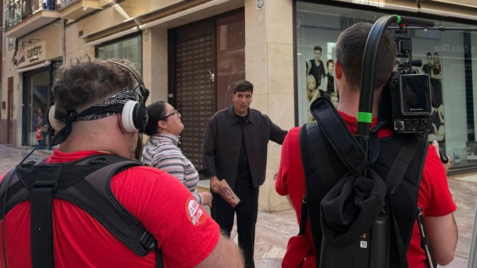 20260414 Grabación del programa 'Lo sabe, no los sabe' en la calle Duranes de Antequera
