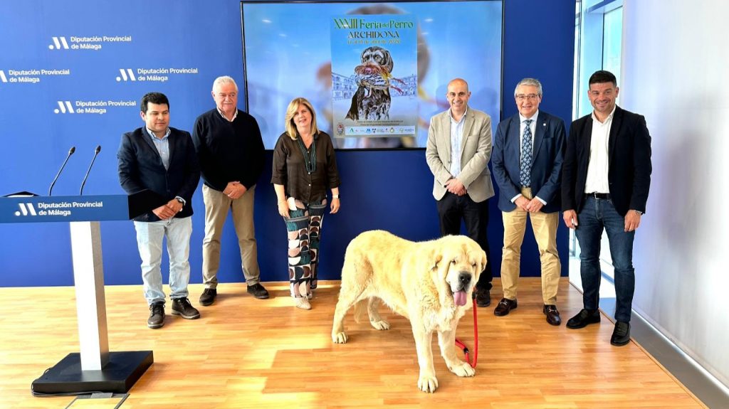 20260415 Presentación de la XXXIII Feria del Perro de Archidona en la Diputación de Málaga