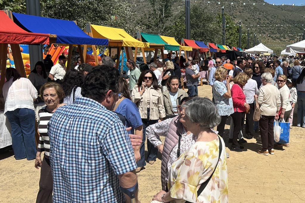 Ambiente de la XXIV Feria del Espárrago de Sierra de Yeguas